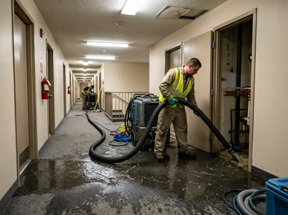 multi-unit-apartment-hallway-f-005 — frequently asked questions, Emergency Burst Pipe Water Extraction & Removal in Hilton H…